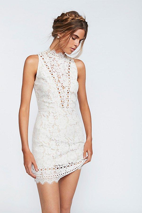 Cherie Bodycon Mini Dress By Saylor At Free People